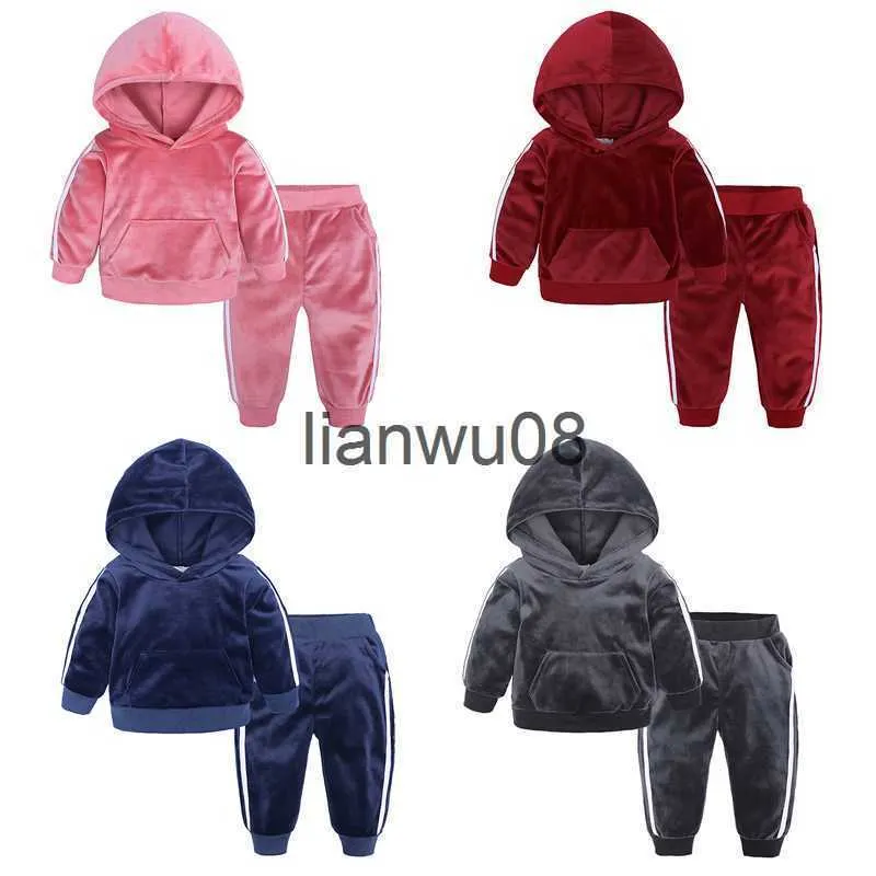Clothing Sets Children Clothing Spring Winter Toddler Girls Clothes Set Outfits Kids Boys Clothes Tracksuit Suits For Girls Clothing Body Suit x0828