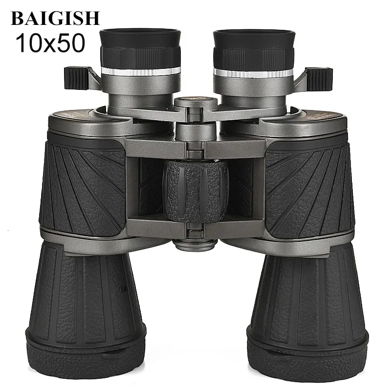 Teleskopkikare Baigish Russian Powerful Military 10x50 ll Night Vision Professional for Hunting Bird Watching 230826