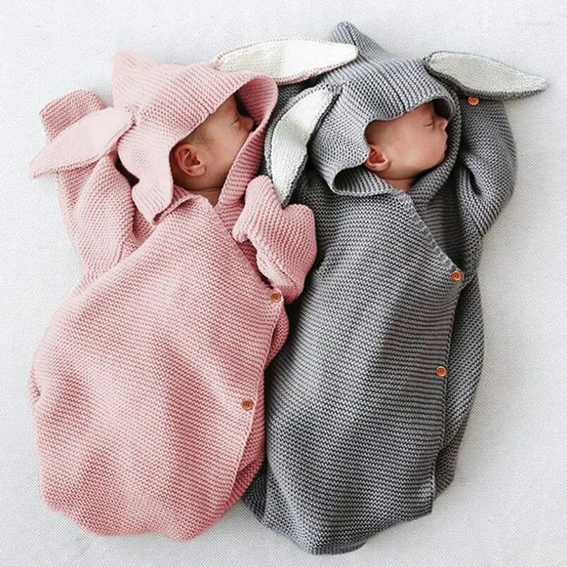 Одеяла рожденные вязаная одеяла детская коляска для спальной коляски для маленькой пеленки