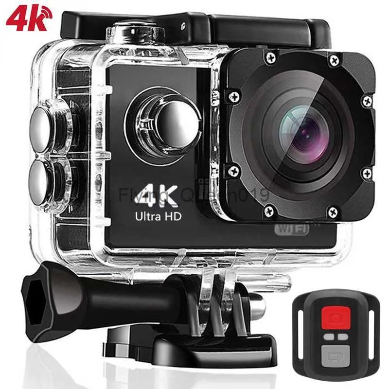 Caméra d'action 4K Ultra HD 30fps/170D, caméra d'enregistrement vidéo sous-marine étanche, casque de cyclisme en plein air, caméras de sport HKD230828