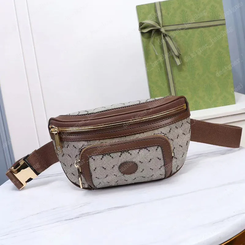 Designer tas heuptas met in elkaar grijpende heuptas voor heren Heuptassen Heuptasje Klassieke crossbody schoudertassen Ophidia Grote heuptas Heuptas Dames G Borst Sporttassen