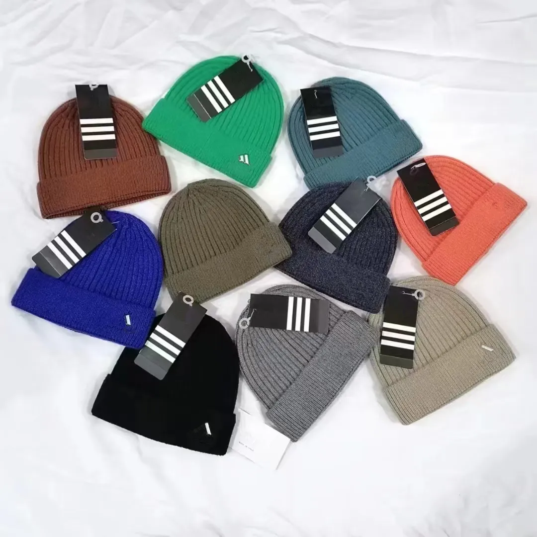 Erkekler Sport Beanies Örme Kadın Beanie Filt Unisex Mektupları Açık Moda Hip Hop Sokak Şapkası 10 Renk