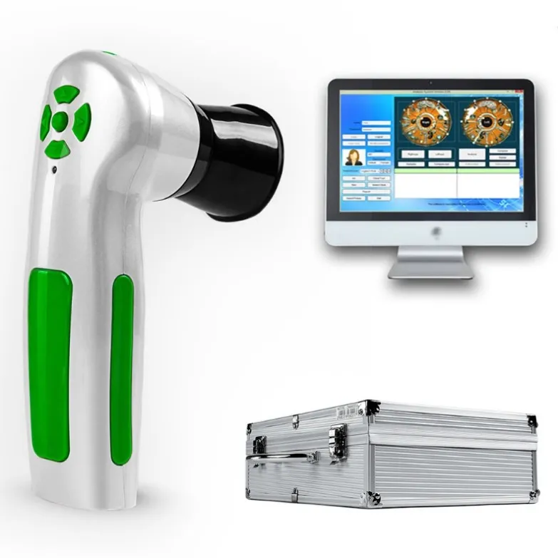 Schlankheitsmaschinenmodell 12,0 MP Digitales Iridologie-Augendiagnosesystem Iriscope-Analysator