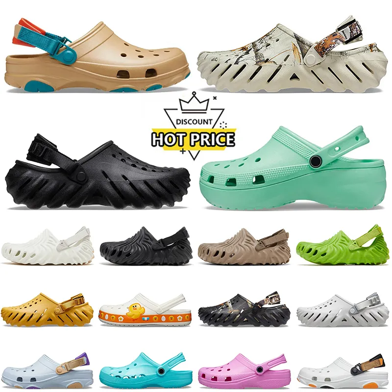  Crocs Classic Clog, Comfortable Slip On Water Shoes, White, 7  Women/5 Men Shoe Charm 3-Pack