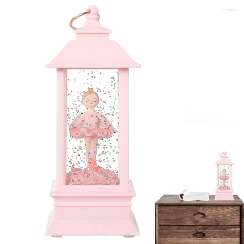 Night Lights Ballet Lamp Dancer Light For Children Portable Ballerina Battery Table Living Room Bedside