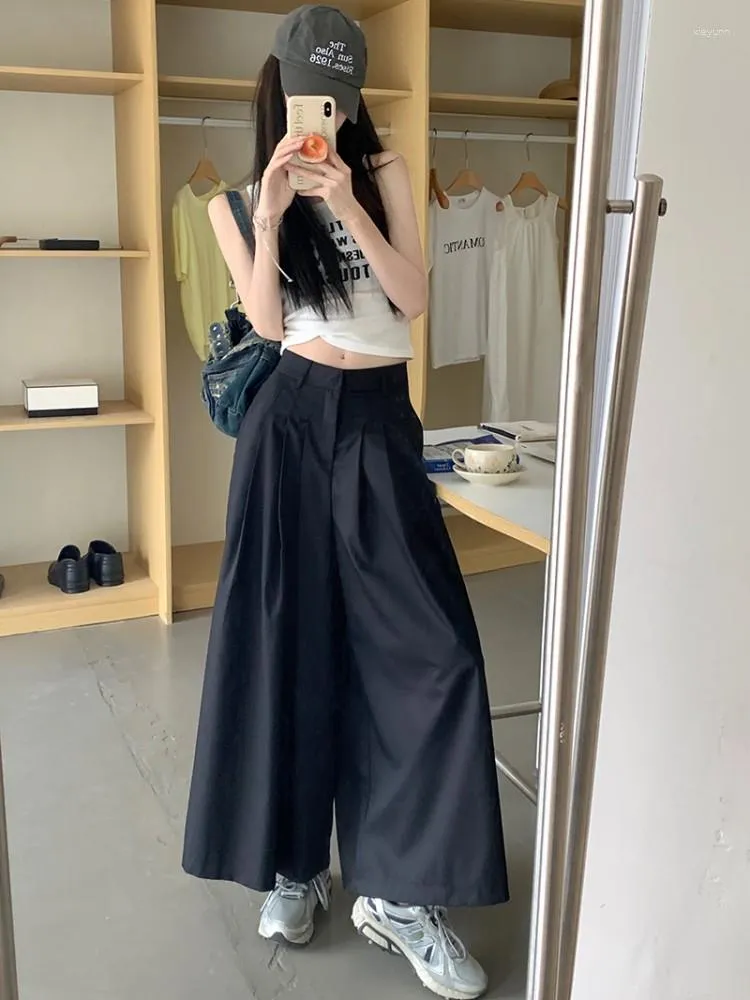 wide leg dress pants Womens 32