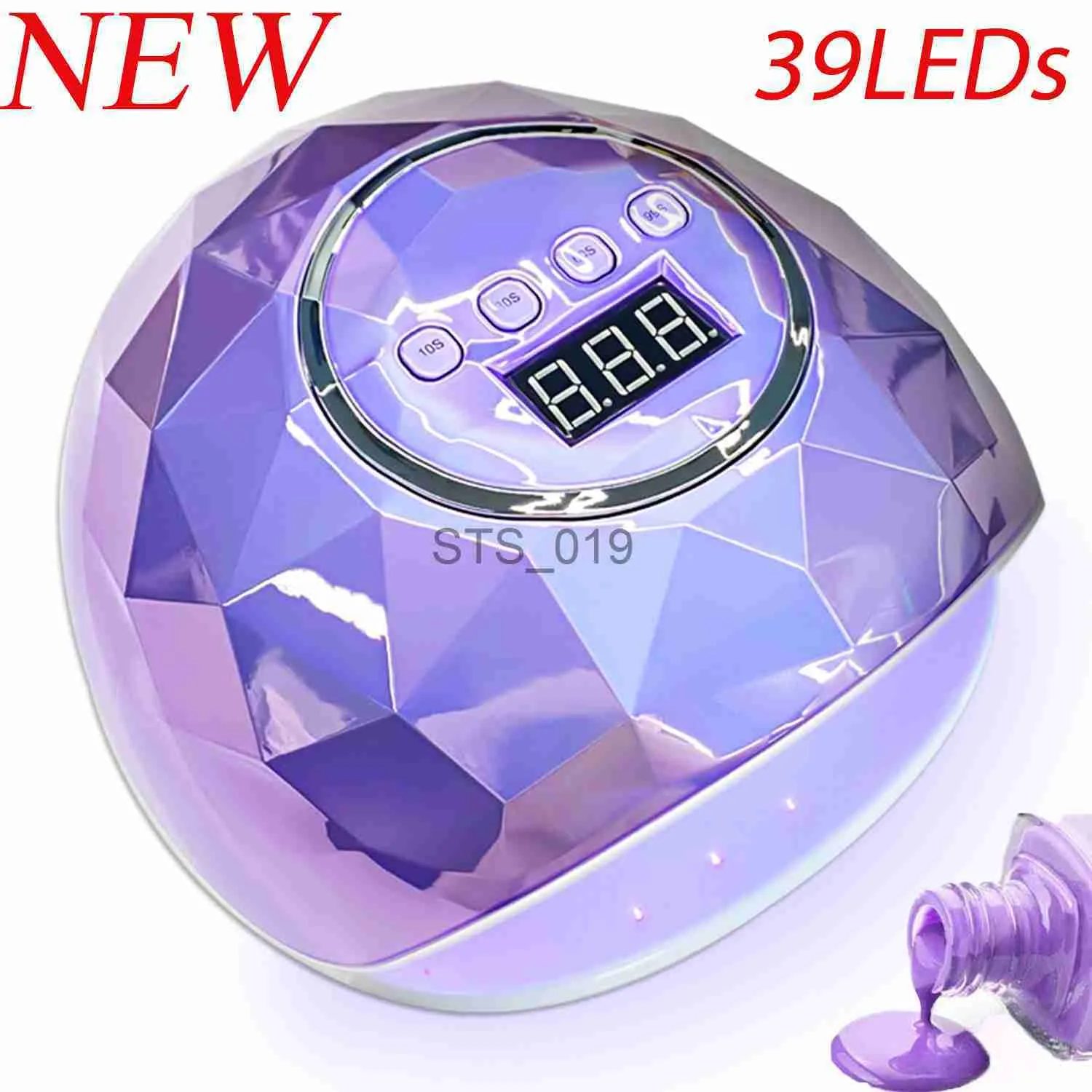 Sèche-ongles 86W lampe UV LED pour ongles 39 LED pour manucure professionnelle, lampe de séchage UV avec capteur automatique, équipement de salon de manucure intelligent x0828