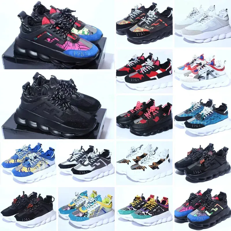 2024NEW Designer di lusso Scarpe casual Reazione a catena di qualità Gioielli selvaggi Link Scarpe da ginnastica Sneakers Scarpe da esterno Mesh Low Top Fashion Sneakers con piattaforma vintage