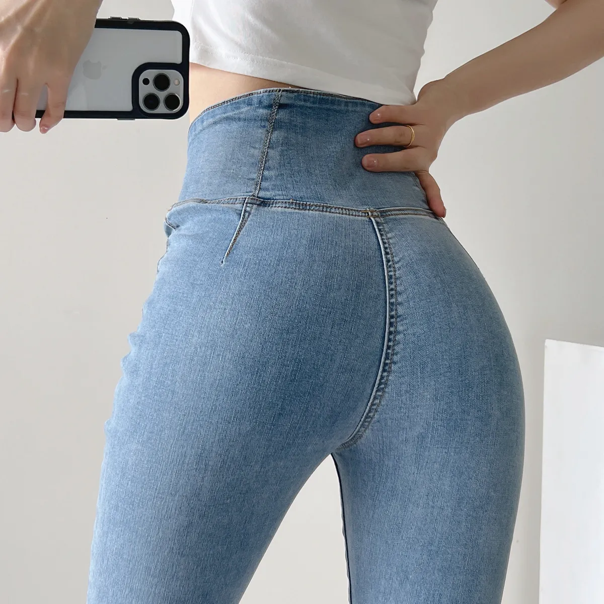 Jeans senza cerniera sale