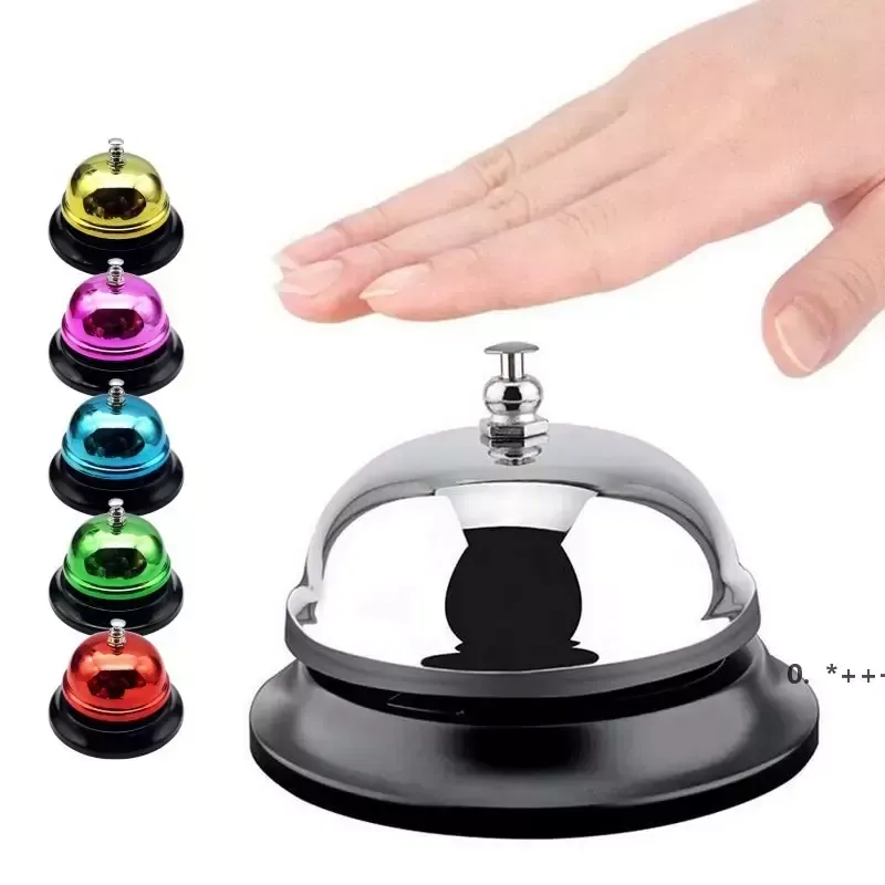 65/85mm Kitchen Tools Call Bell Desk Christmas Hotel Counter Reception Bells S/M Dining Table Summoning Bell NEW