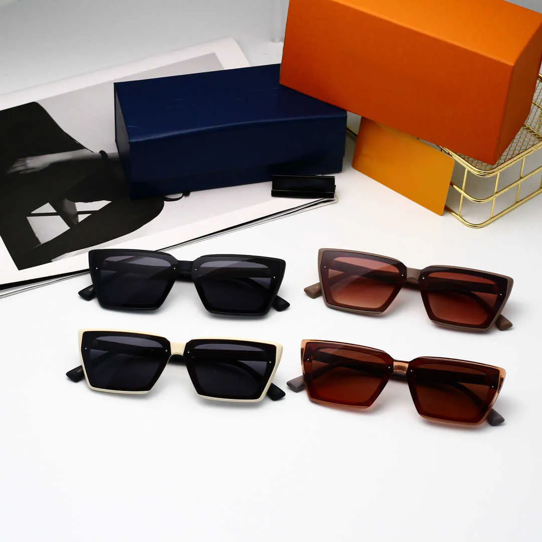 Óculos de sol de designer de moda clássico óculos de proteção 2203 óculos de sol de praia ao ar livre para homem mulher 4 cores opcionais