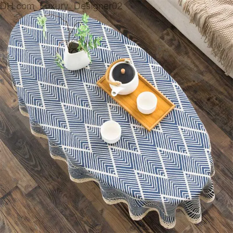Oval linen tablecloths sale deals