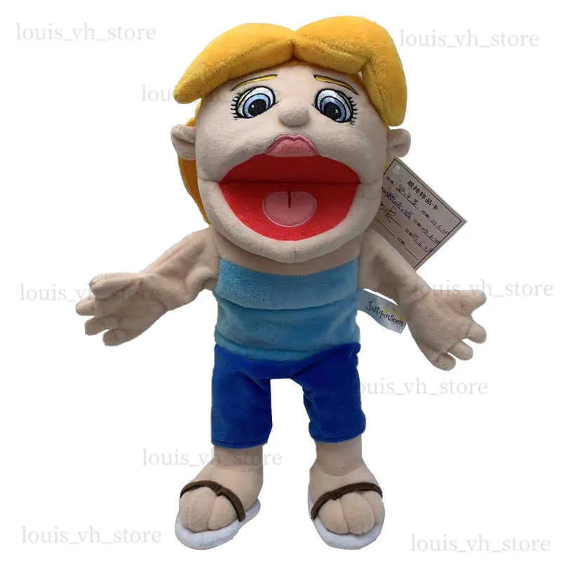 Jeffy Hand Puppet 60cm Soft Jeffy Plush Doll For Kids, Talk Show