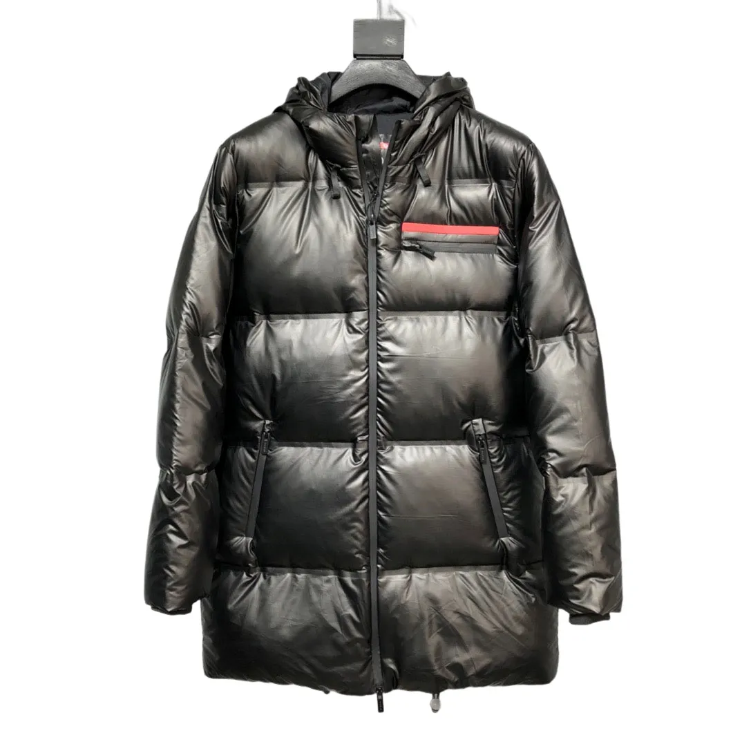 Giacca Inverno Femminile, Coppia Di Moda Designer Down Parka Da