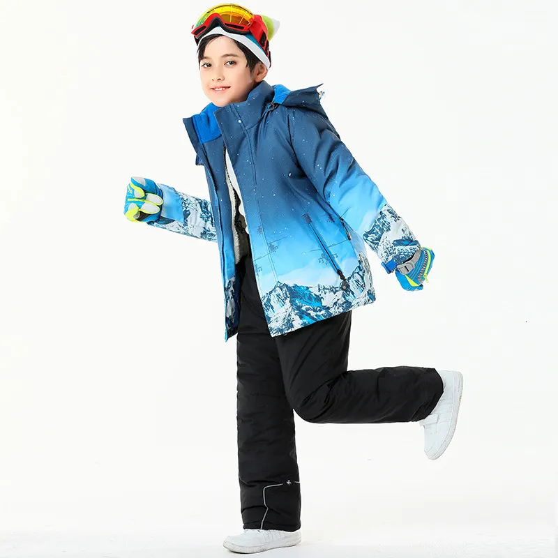 Combinaisons De Ski Ensemble De Ski Pour Enfants Filles Garçons