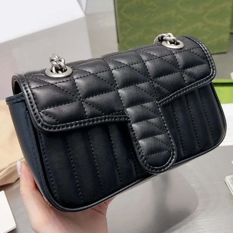 DHgate Bag Designer Bags Crossbody Handbags Shopping Purse Classic Women Fashion Shoulder Handbag Brand Ladies Chain Party Wallet Underarm Package Solid Color Bags Luggage Accessories