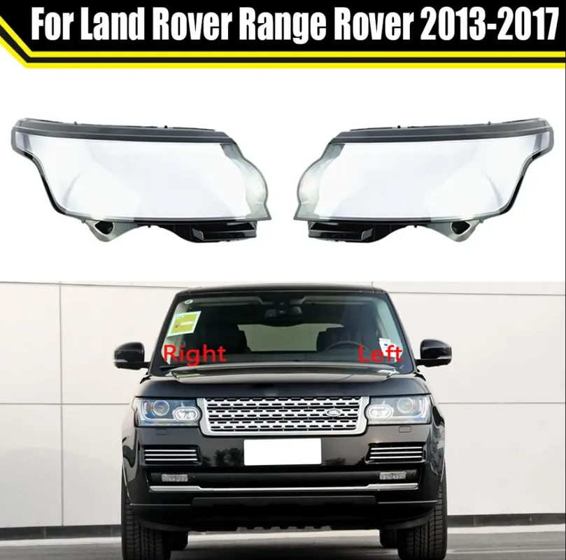 Frontscheinwerfer-Abdeckung, Scheinwerfer-Lampenabdeckung für Land Rover Range Rover Executive Edition 2013–2017, Auto-Objektiv-Glas-Lampenschirm-Gehäuse