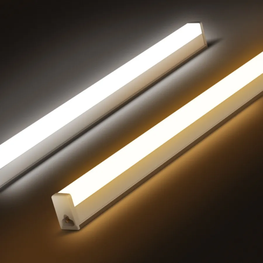 Tube lumineux Led Super lumineux, lumière sous-meuble, 20/10/6W, 220/110V, éclairage de cuisine