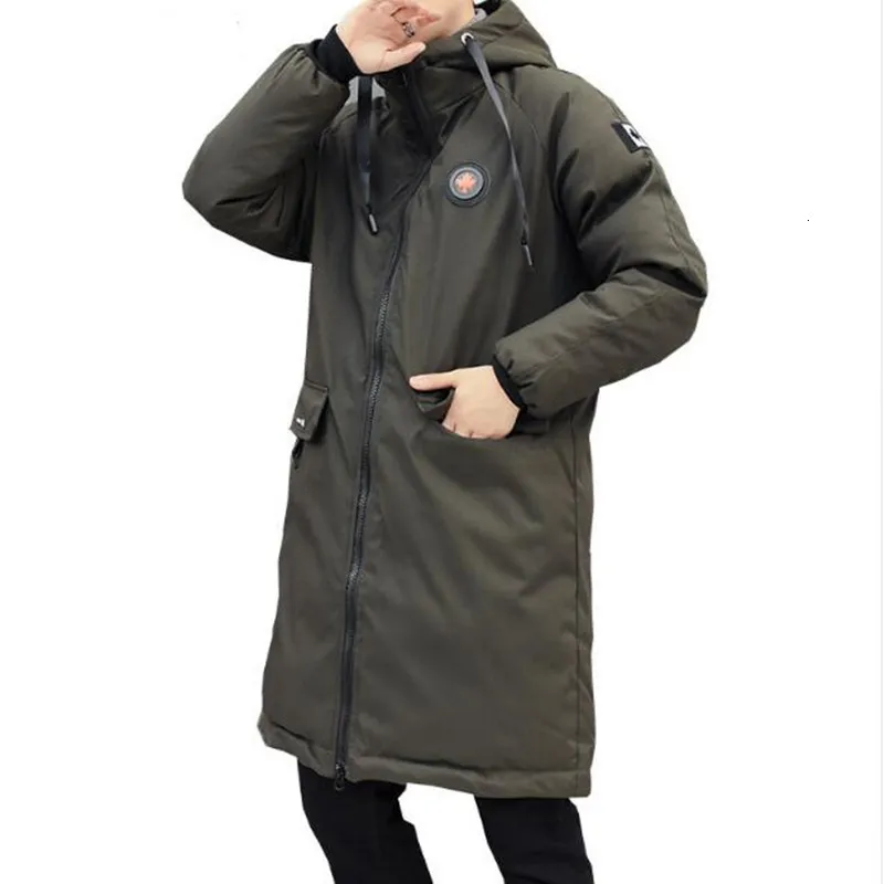 Mens Parka Long, Extra Long Parka Mens Insulated Winter Coat For