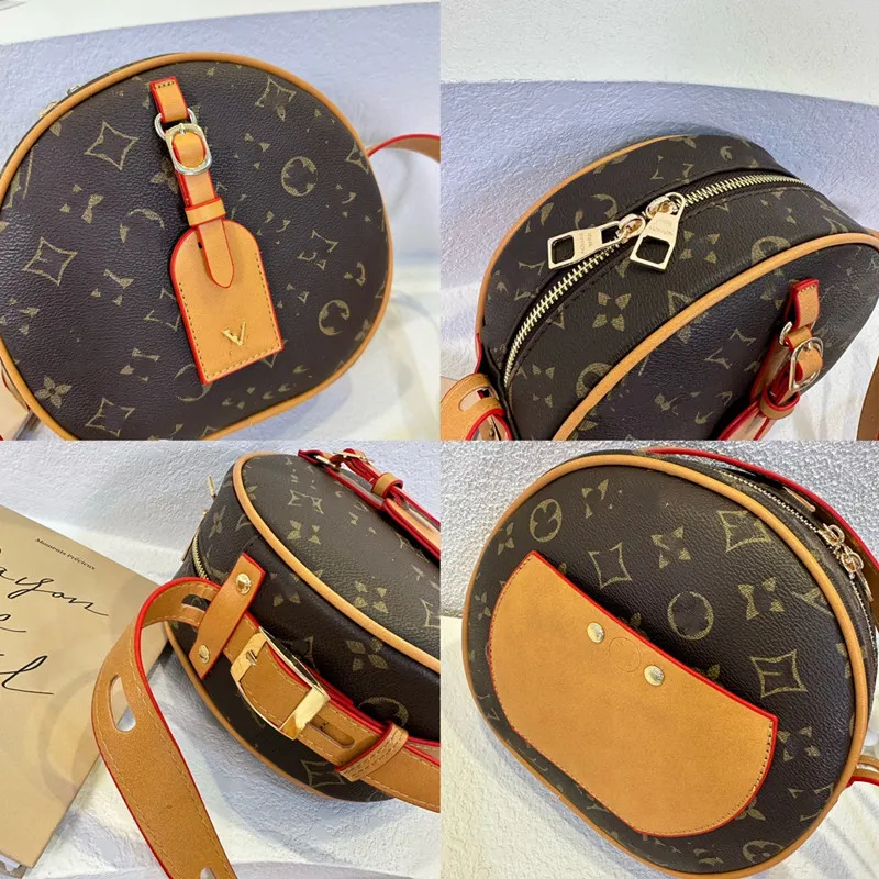 Mini Leather Wallet Vintage Coin Purse Purse Round Zipper Pocket Bag Small  Handbag with Wrist Lanyard (Orange) - Walmart.com