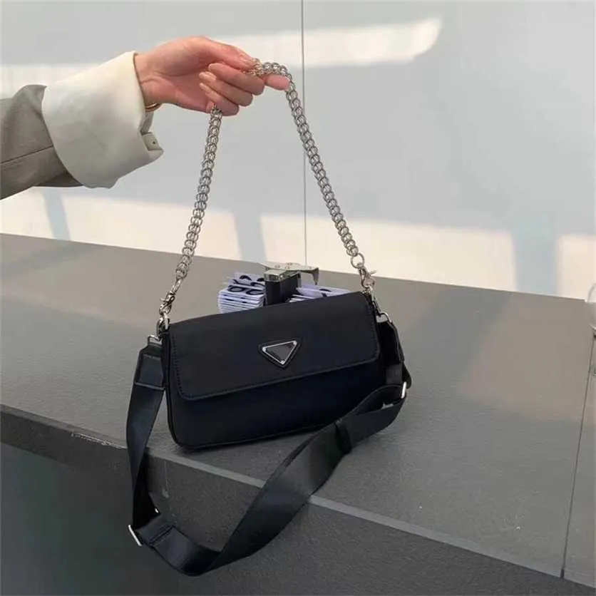 22% de réduction sur le sac 2024 Nouveau lancement Sac à main de designer Noir Coréen INS Vintage Mode Aisselles Nylon Polyvalent Petit pour les femmes