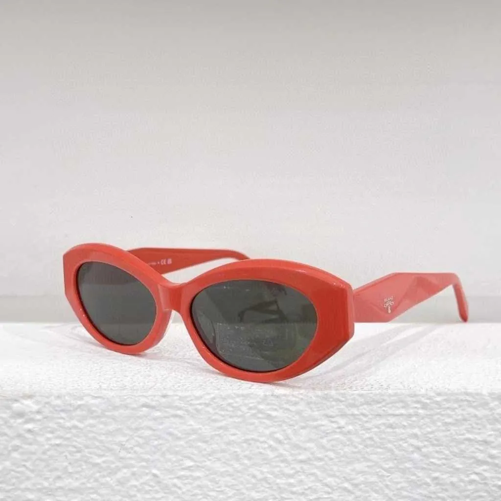 Gafas de sol polarizadas de diseñador para mujer para hombre P marcador de triángulo Tiktok red personalidad roja versátil coreano PR 26ZS con logotipo y caja