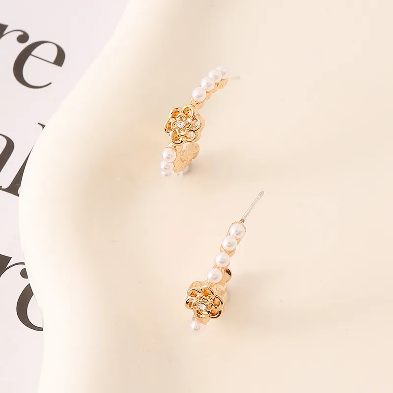 Plated 925 Silver Luxury Brand Designers Letters Stud Geometric Famous