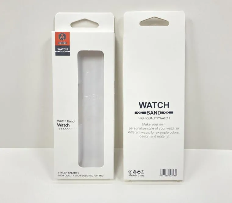 White Bio-degradable Paper Retail Package Box for Apple  display picture 1