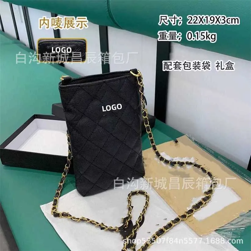 12% de descuento en bolsa 2024 Nuevo lanzamiento Bolso de diseñador Lanzamiento temprano Nuevo Xiangfeng Mini Crossbody Versátil Zero Wallet Un hombro Colgante Cuello Almacenamiento Teléfono