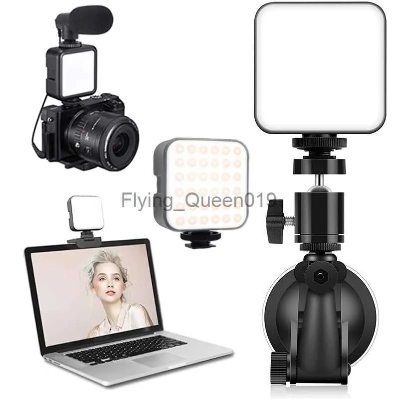 Mini LED Luce di riempimento Telefono cellulare Selfie Lampada per live streaming Laptop portatile Video Fotografia Studio fotografico Lampada per trucco Luce di riempimento HKD230828