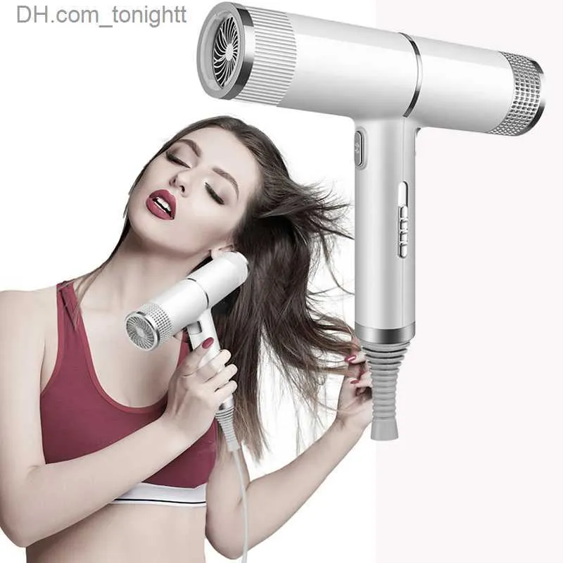 Hot Selling Professional Hair Dryer Household Negative Ion High Power Blue Light Electric Hair Dryer Salon fashion Hair Dryer Q230828