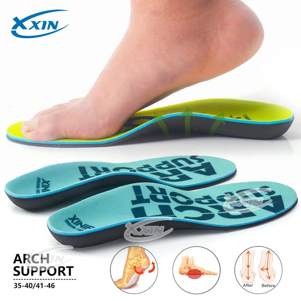 Shoe Parts Accessories EVA Ortic Sports Insole Insert Pad Arch Support Heel Cushion Unisex Foot Care size 3546 230826
