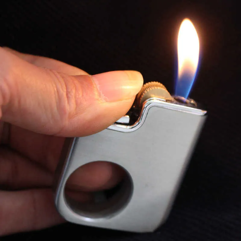 Metal Grinding Wheel Portable Silent Lighter Windproof Cigarette Accessory  from Dhgate Lighters