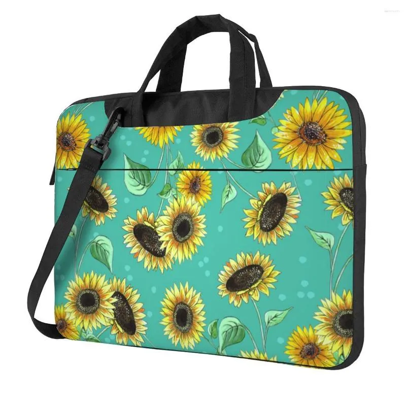 Bortkyror Pretty Sunflower Lightweight Computer PC Sleeve Case 13-15 I Laptop Bag