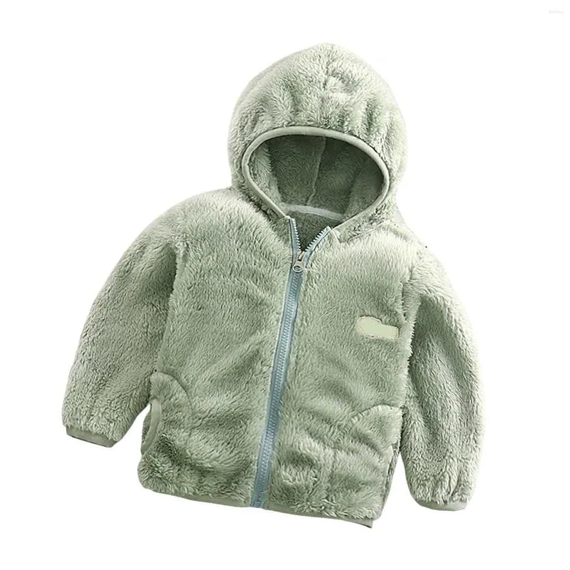 Jackets 1 8 Year Old Children's H Coat Baby Coral Hooded Thickened Boys And Girls' Medium Size Toddlers Girls Winter Coats