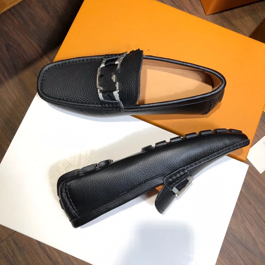 12model Men Designer Loafers Shoes Men 2024 Fashion Summer Luxury Dress Shoes New Comfy Men's Flats Brand Leather Classic Original Style Men Casual Shoes