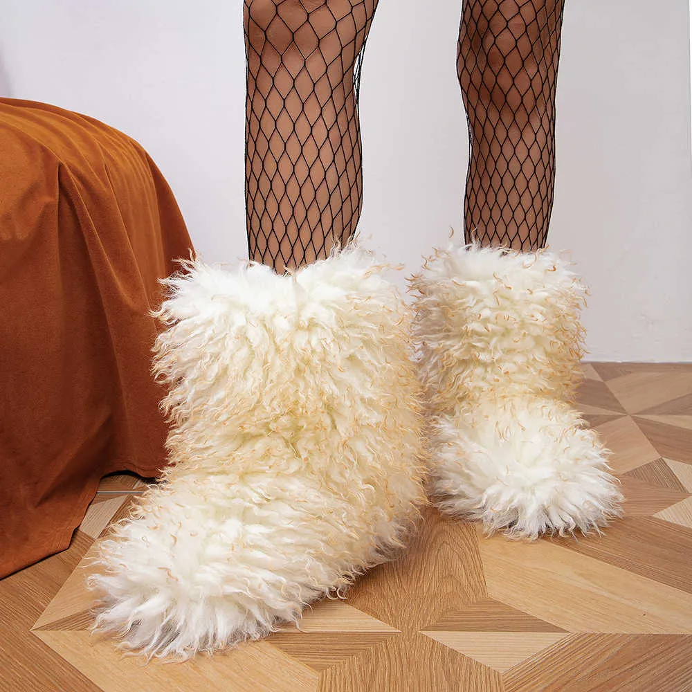 DHgate.com:Womens Faux Fur Winter Snow Boots, Non-Slip Round DHgate.com:Womens Faux Fur Winter Snow Boots, Non-Slip Round