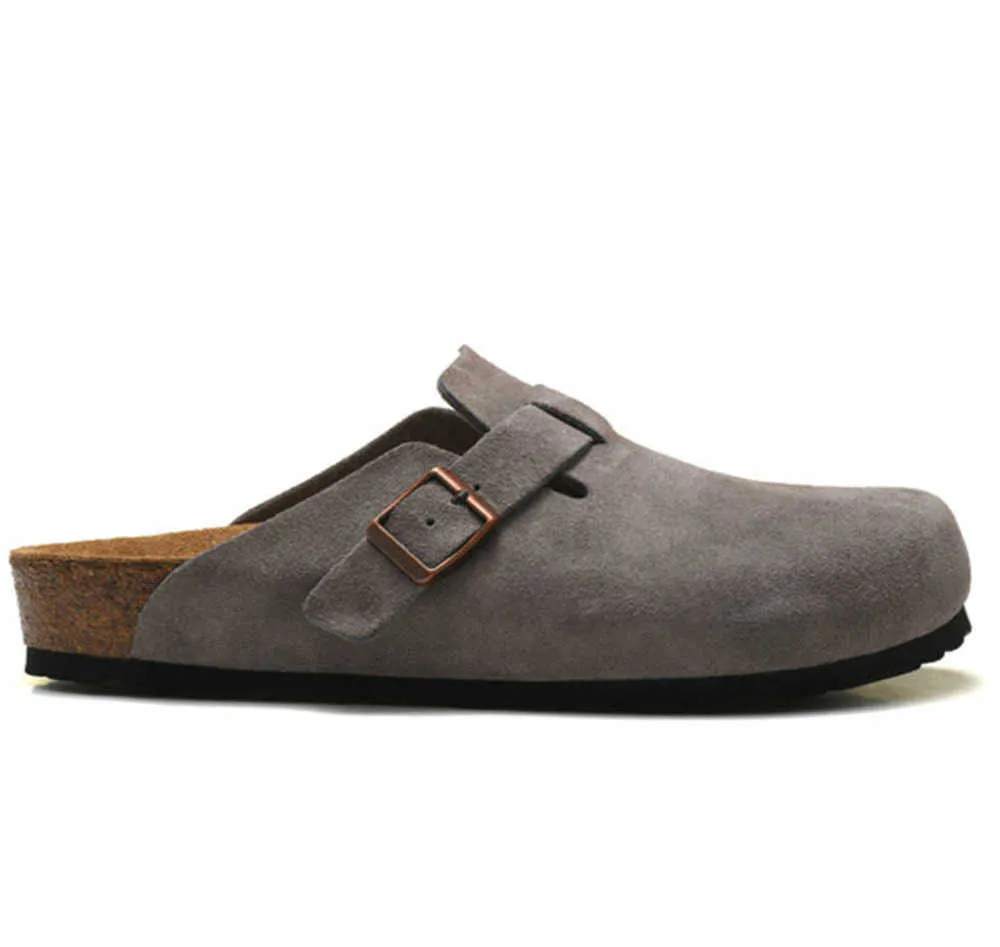 Sandálias Designer Birks Boston Clog Arizona Gizeh Homens Mulheres Verão Outono Invernos Chinelos Couro Feltro Sliders Ao Ar Livre Indoor Buckle Strap Moda Estilo Casual