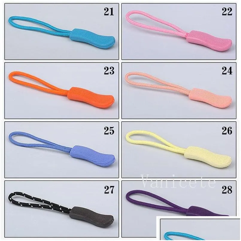 Andere Home Garden Zipper Pl Pler End Fit Rope Tag Ersatzclip Broken Buckle Fixer Zip Cord Tab Reisetasche Koffer Zelt Backpac Dhpl5