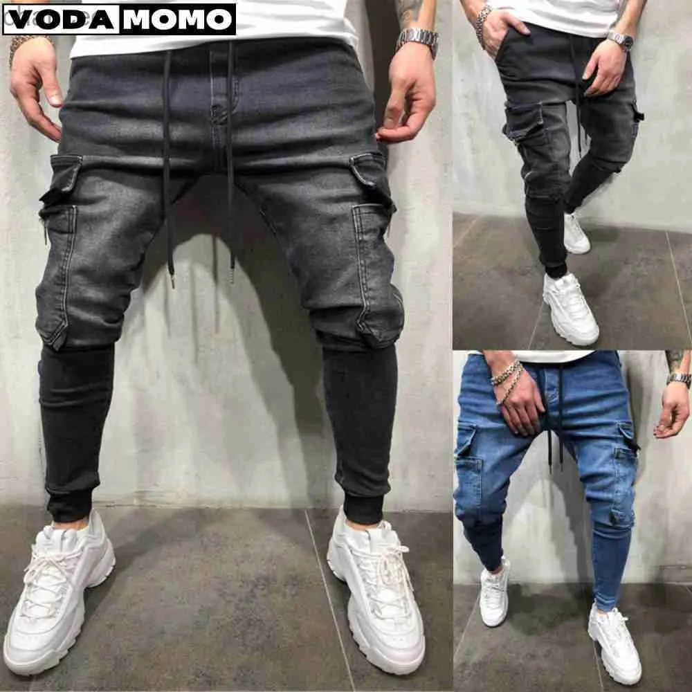skinny jeans men hip hop sweatpants cargo jeans men 2023 Men s jeans men clothing men jeans y2k mens jeans HKD230829