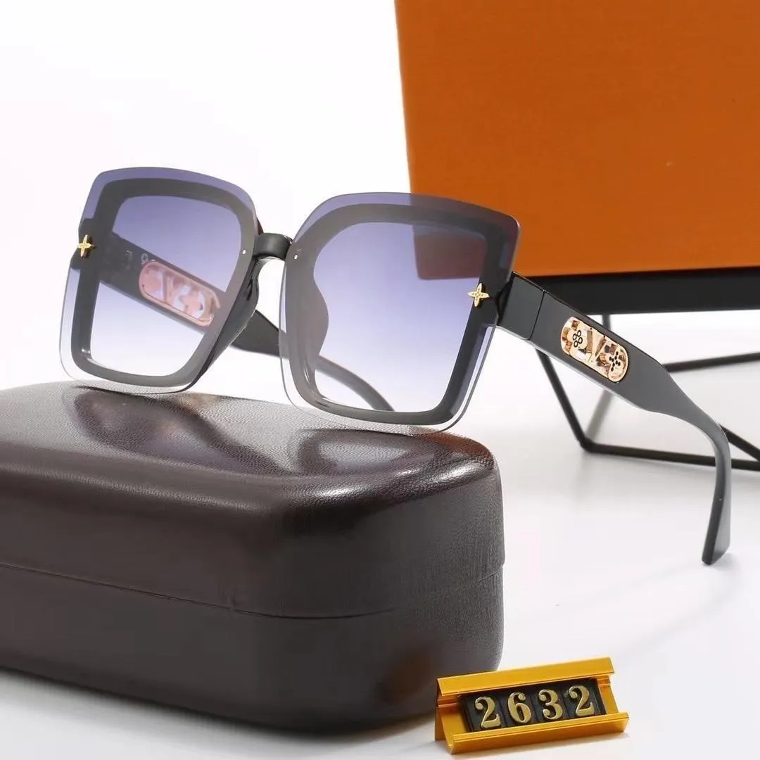 Occhiali da sole di design classico di moda per uomo donna Occhiali da sole di lusso polarizzati pilota occhiali da sole oversize UV400 occhiali cornice PC lente Polaroid S2632