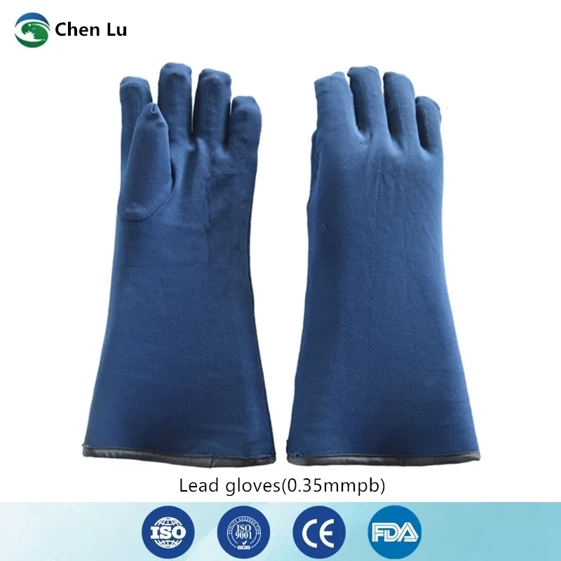 Mitaines véritables gants de protection contre les radiations nucléaires en caoutchouc de plomb protection radiologique aux rayons x 035mmpb 230828
