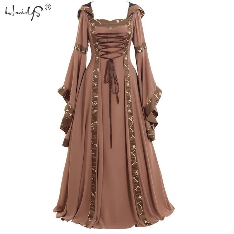 Economize muito em Roupas Longas Vestidos Vestido De Fantasia De Halloween  Sexy Feminino, Roupa De Cosplay Da Corte Medieval, Vestido Elegante De