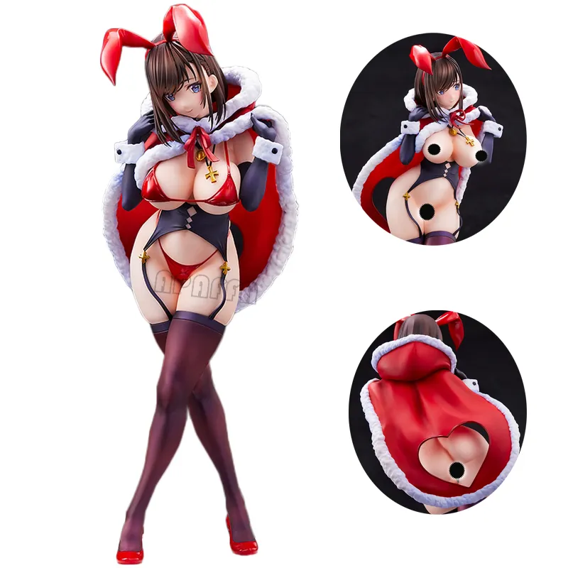 Finger Toys 28cm Native Mataro Original Character Christmas Bunny Anime Figure Matarou Bunny Girl Action Figur Vuxen Sexig Model Doll Toys