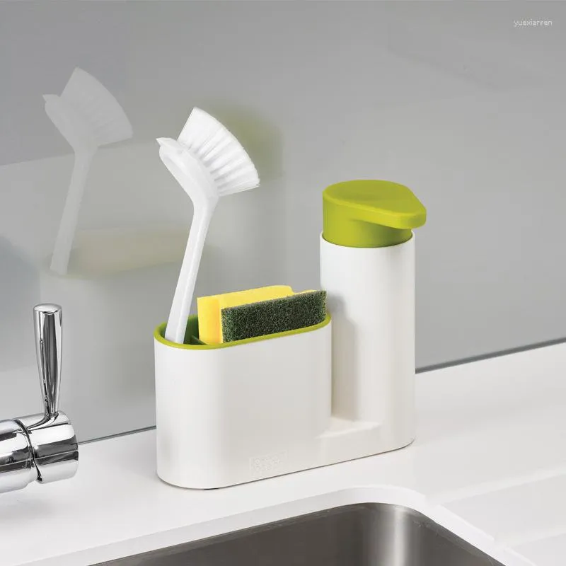 Liquid Soap Dispenser Kitchen Shampoo Container Holder Est Portable Home Badrum Plastiskt praktiskt förvaring