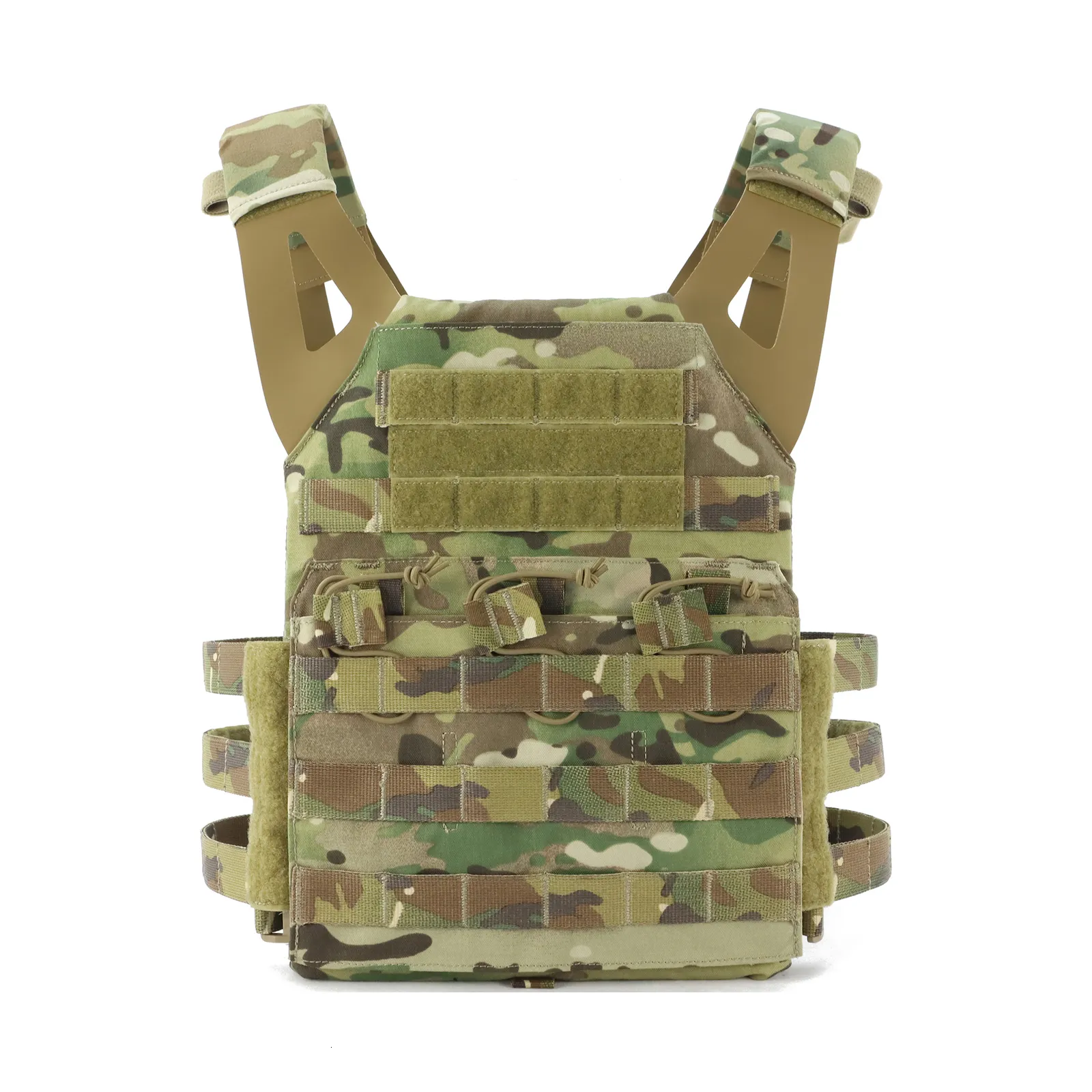 Sırt Çantası AFGVT01 APEFORCEAR JPC 10 Plaka Taktik Yelek Dişli Askeri Camo Molle Wargame Airsoft Milsim 230828