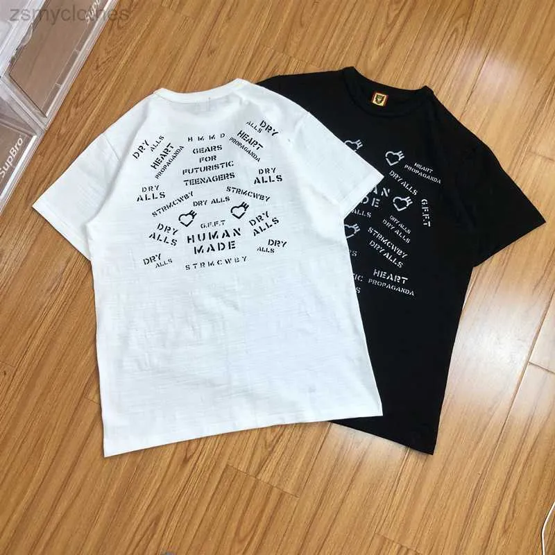 Męskie koszulki dobrej jakości litera robocza litera moda moda T-shirt mężczyzn Mężczyźni Make Kobiety vintage tees bawełny krótki rękaw mężczyzna odzież