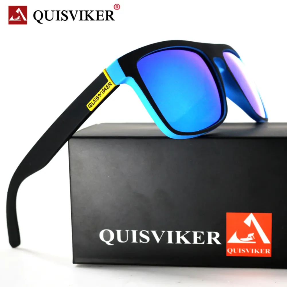 QUISVIKER Polarisierte Sonnenbrille Für Männer Frauen Platz Angeln Sonnenbrille Brille UV400 Sport Camping Wandern Fahren Brillen