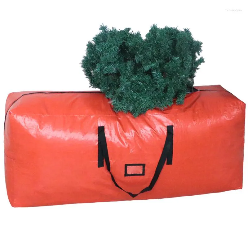 Sacs de rangement de protection à fermeture éclair pour arbre de Noël, emballage étanche avec poignées, sac Oxford Portable, étui de vacances