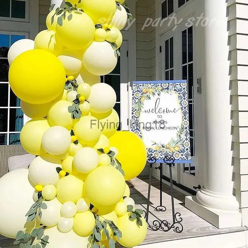 Macarone Balloons 5-36 tum tjock heliumballong Happy Birthday Party Decoration Wedding Festival Flower Ball Arch Decor Supplies HKD230829